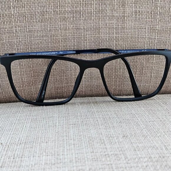 Kirkland Signature EyeglassesSunglasses Frame BlackBlue 55[]75 140 Glasses - Picture 4 of 12